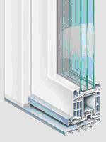 The new KÖMMERLING 88plus residential door system with inswing sash